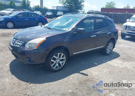 2011 Nissan Rogue Sv из США, поврежденный, VIN JN8AS5MV8BW255274
